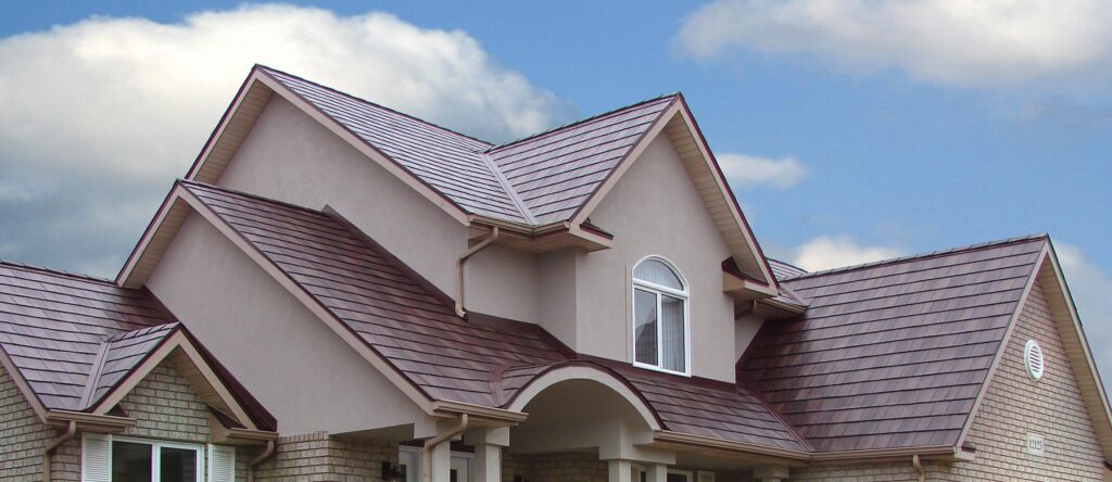 Apex Construction and Roofing | Roof Replacement | Dark Red Shingles